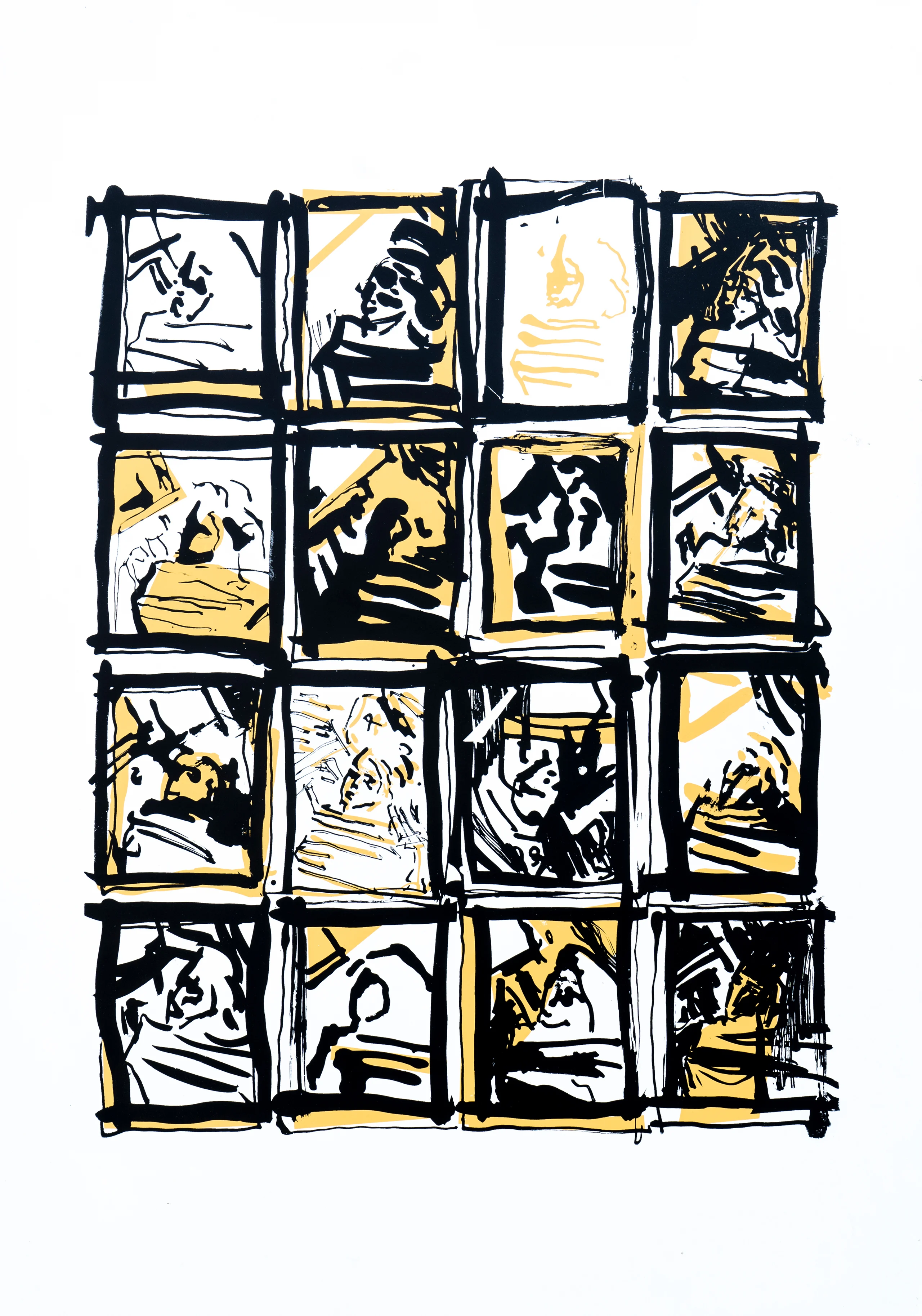 Silkscreen on Paper