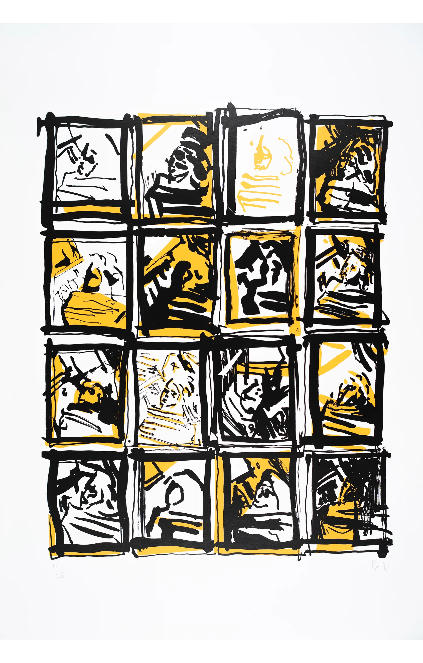 Silkscreen on Paper