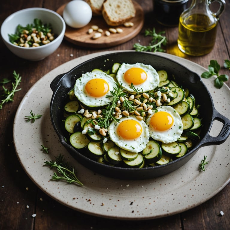 How Many Calories Does Keto Zucchini And Goat Cheese Breakfast Skillet Have Fastic