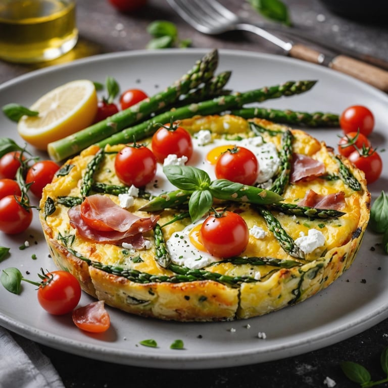 How Many Calories Does Breakfast Frittata With Asparagus And Goat Cheese Have Fastic