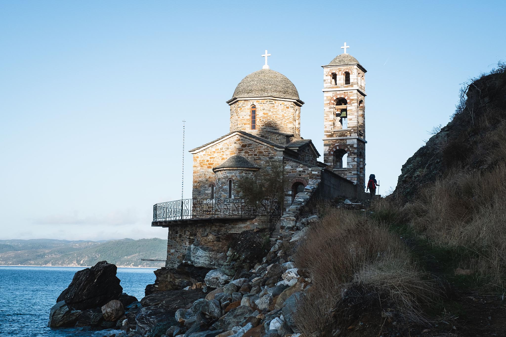 Wanderung am Athos