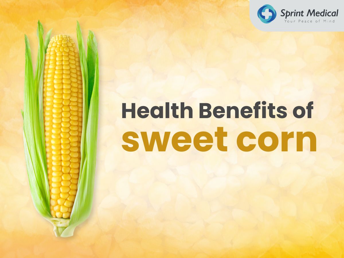 Health Benefits of sweet corn