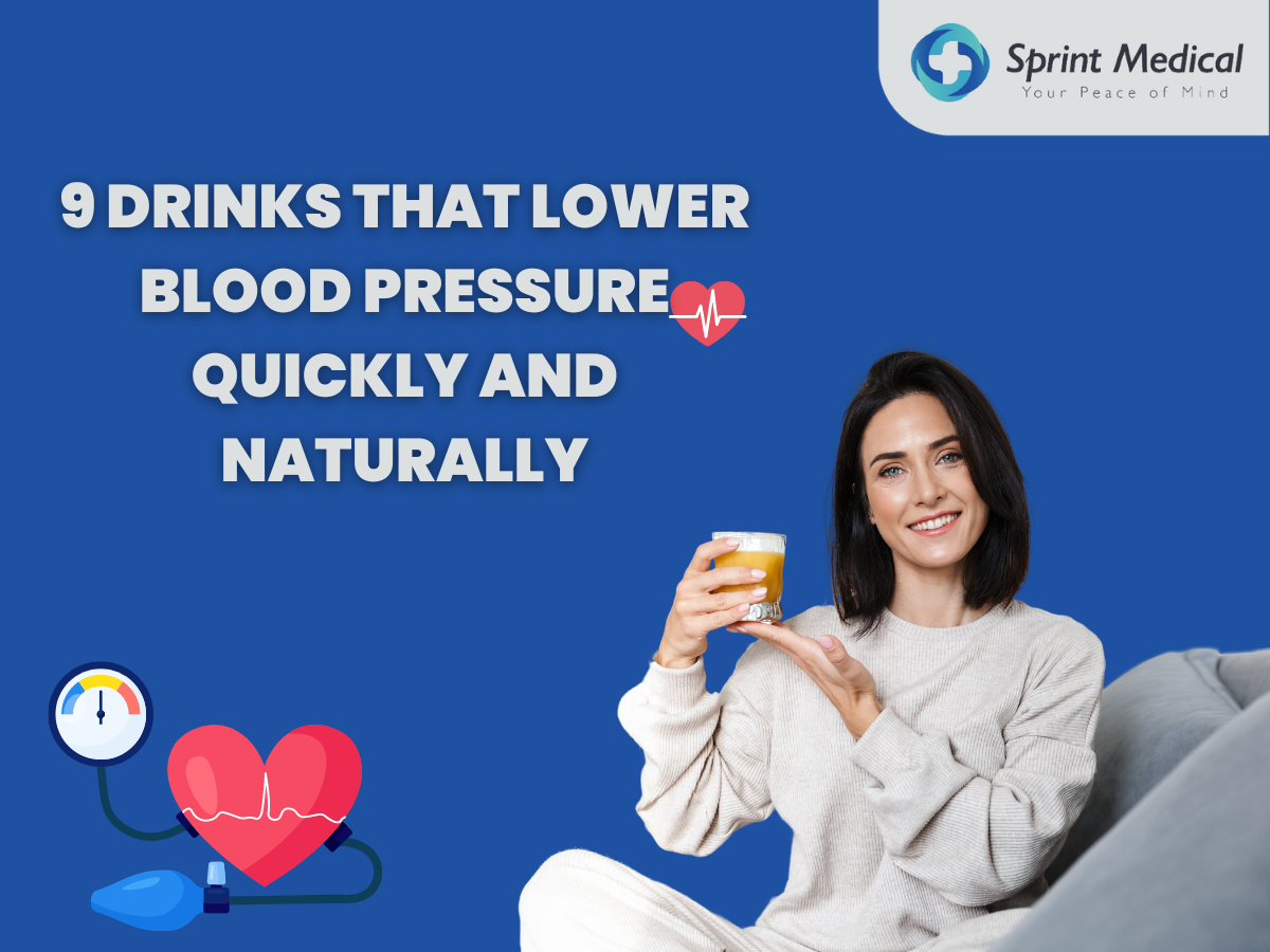 9 Drinks that Lower Blood Pressure Quickly and Naturally