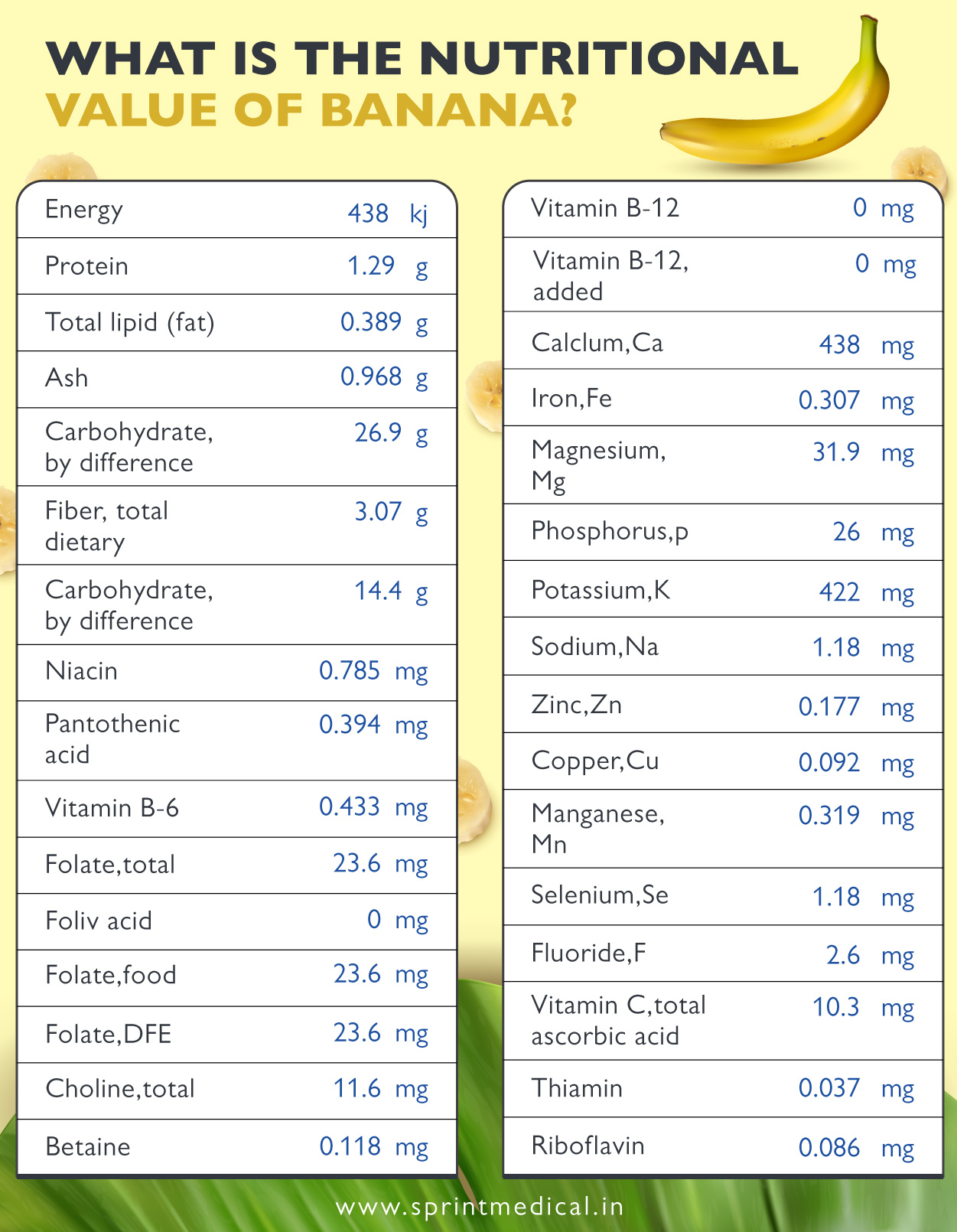 Is Banana Good for Diabetic Patients Let's Find Out   Sprint Medical