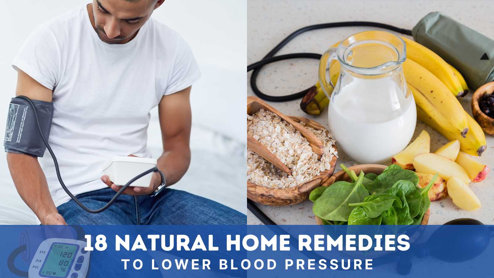 18 Natural Home Remedies to Lower Blood Pressure