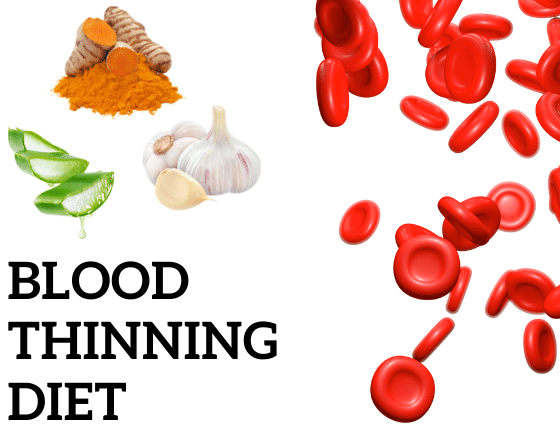 Blood thinning Diet Foods to eat and foods to avoid