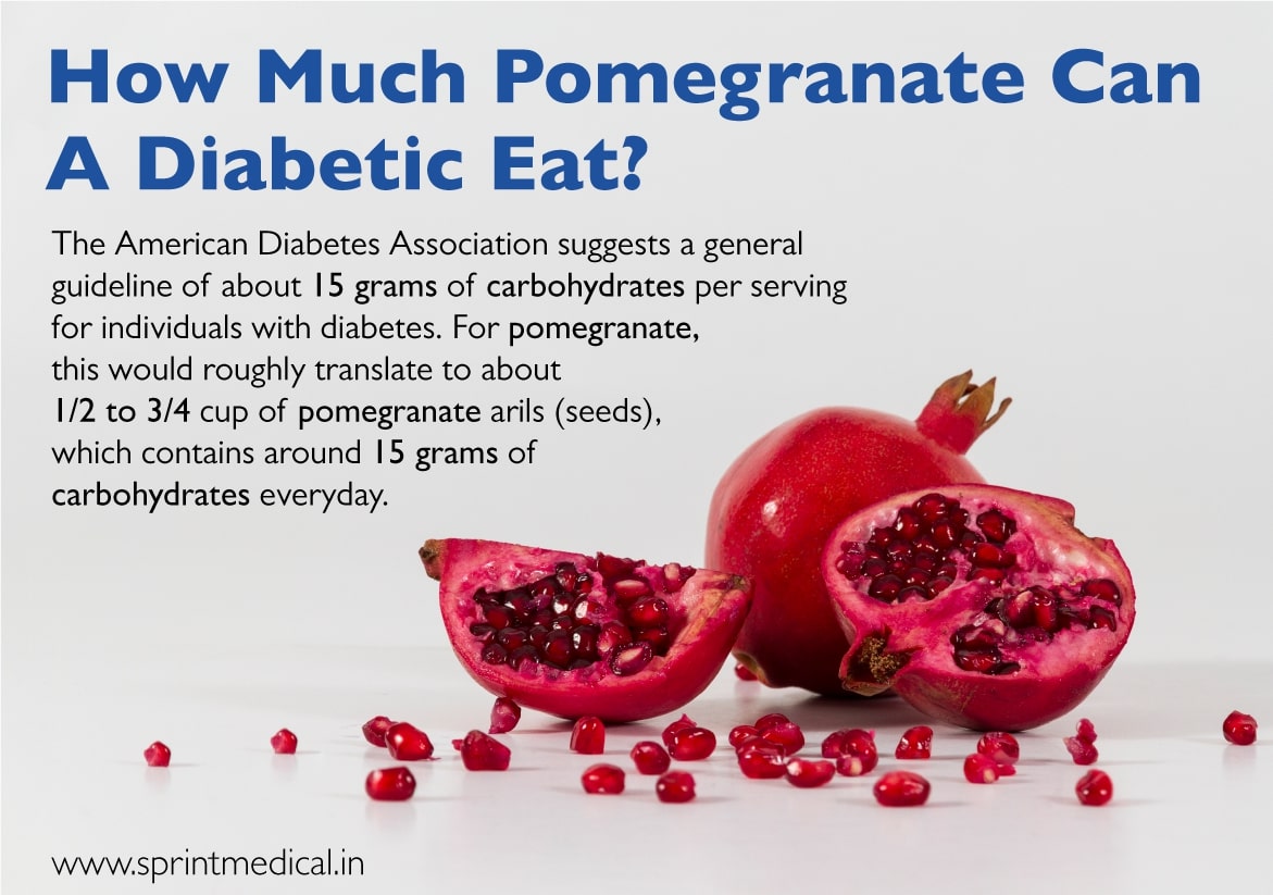 Is Pomegranate Good For Diabetic Patients   Sprint Medical