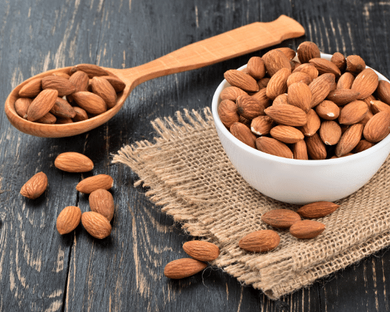 Almonds Uses and Health benefits