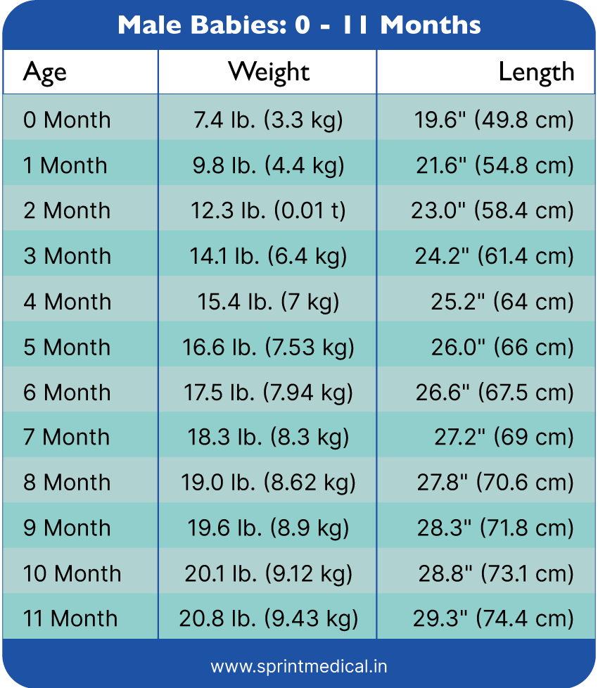 Child S Height And Weight Chart | Blog Dandk