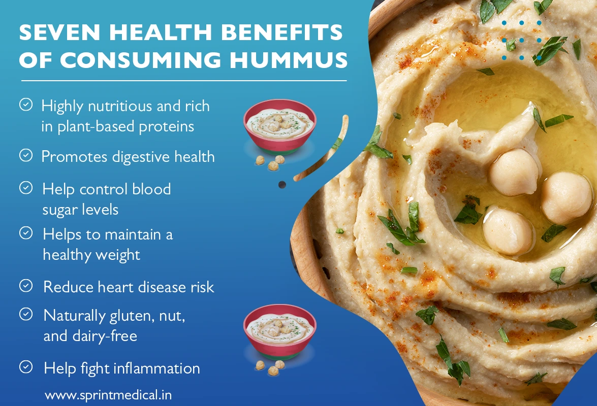 Health Benefits Of Hummus Side