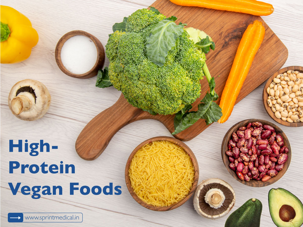 High protein vegan foods