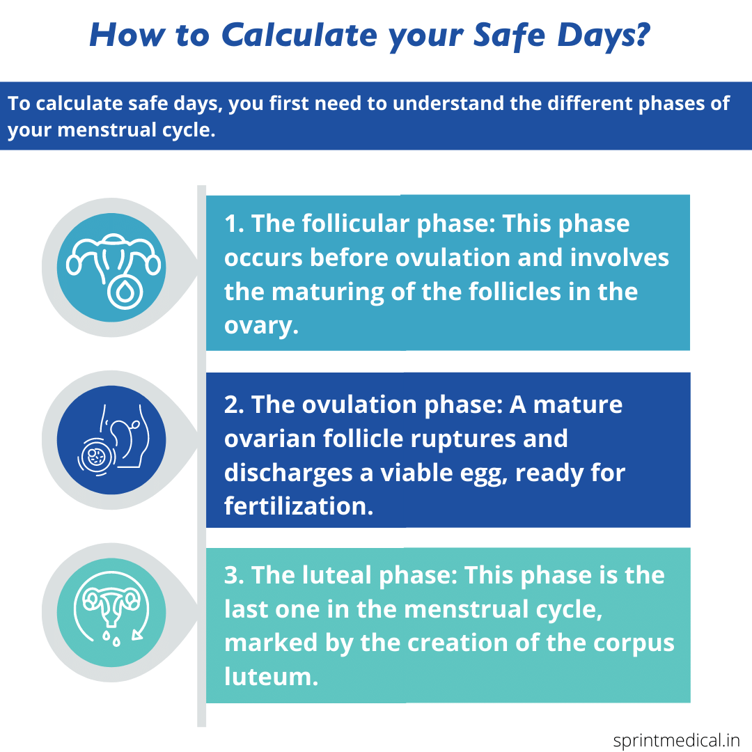 menstrual cycle chart safe days