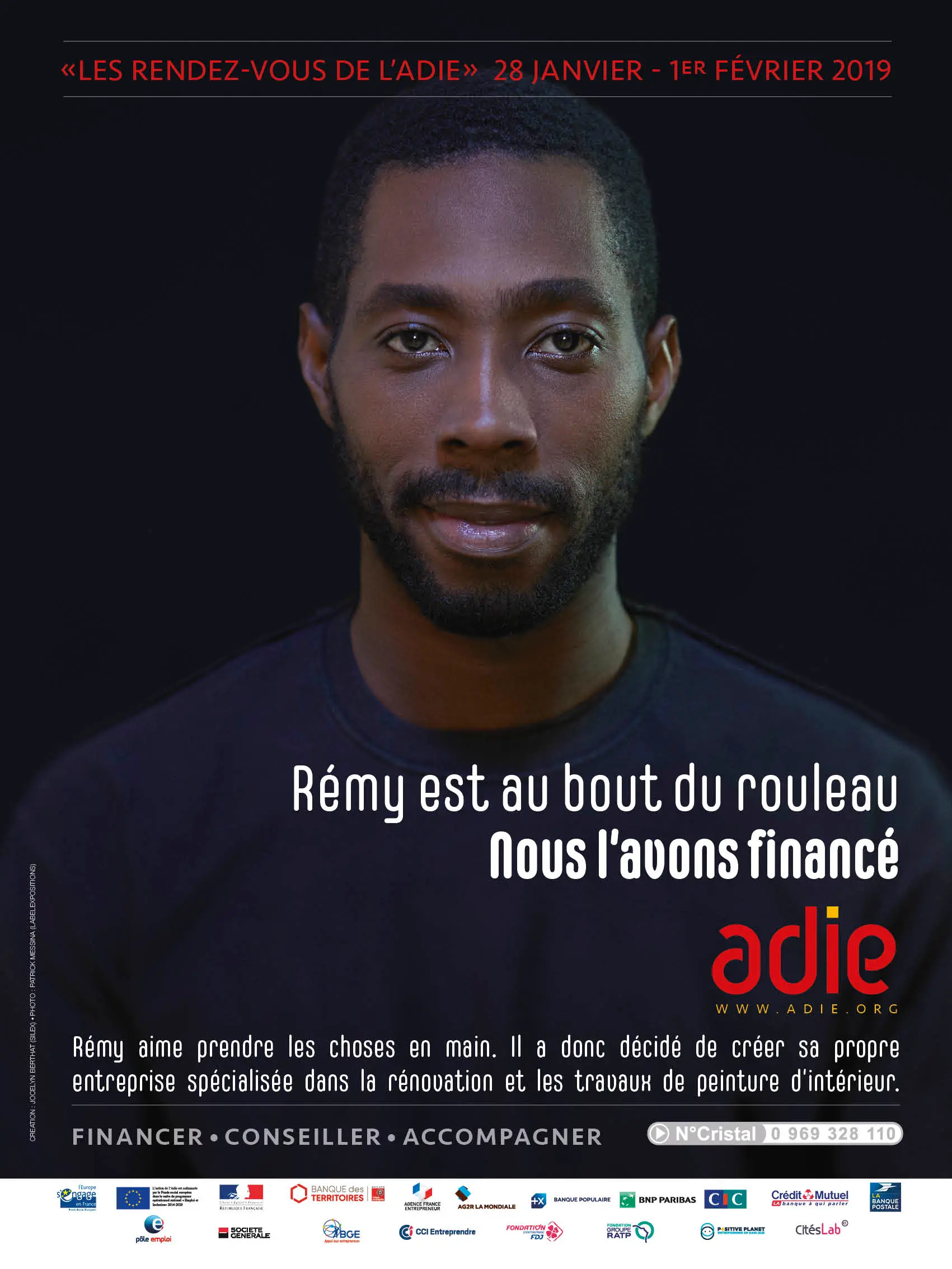 Affiche Rémy de notre campagne contre le gâchis des talents