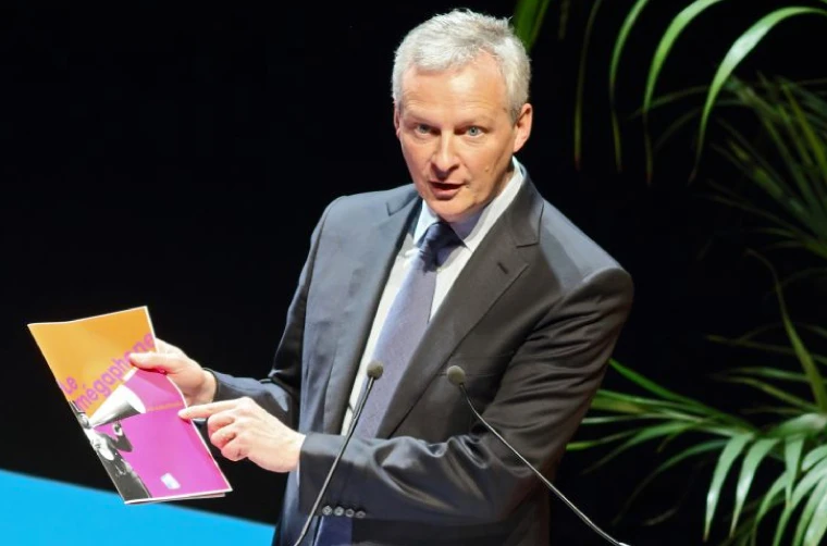 Le Ministre de l'Economie : Bruno Lemaire