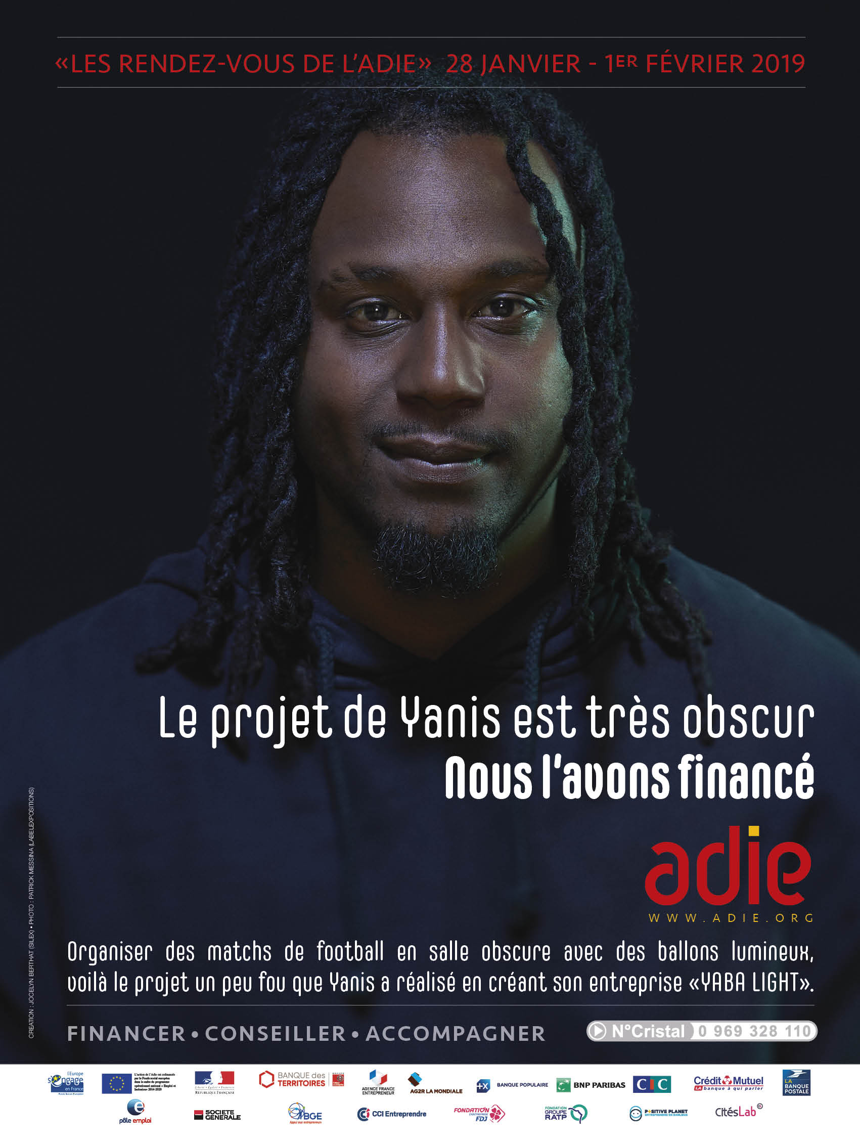 Affiche Yanis de notre campagne contre le gâchis des talents
