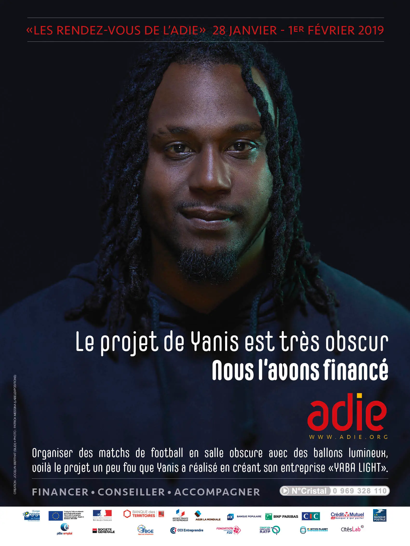 Affiche Yanis de notre campagne contre le gâchis des talents