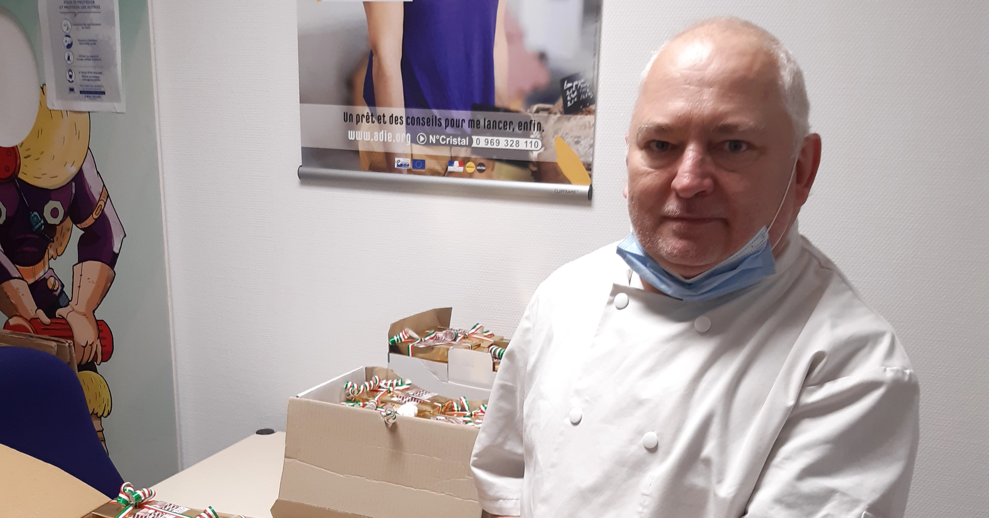 Portrait de JeanFrançois, entrepreneur financé par l'Adie à Bayonne