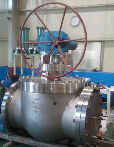 Metal seat ball valves