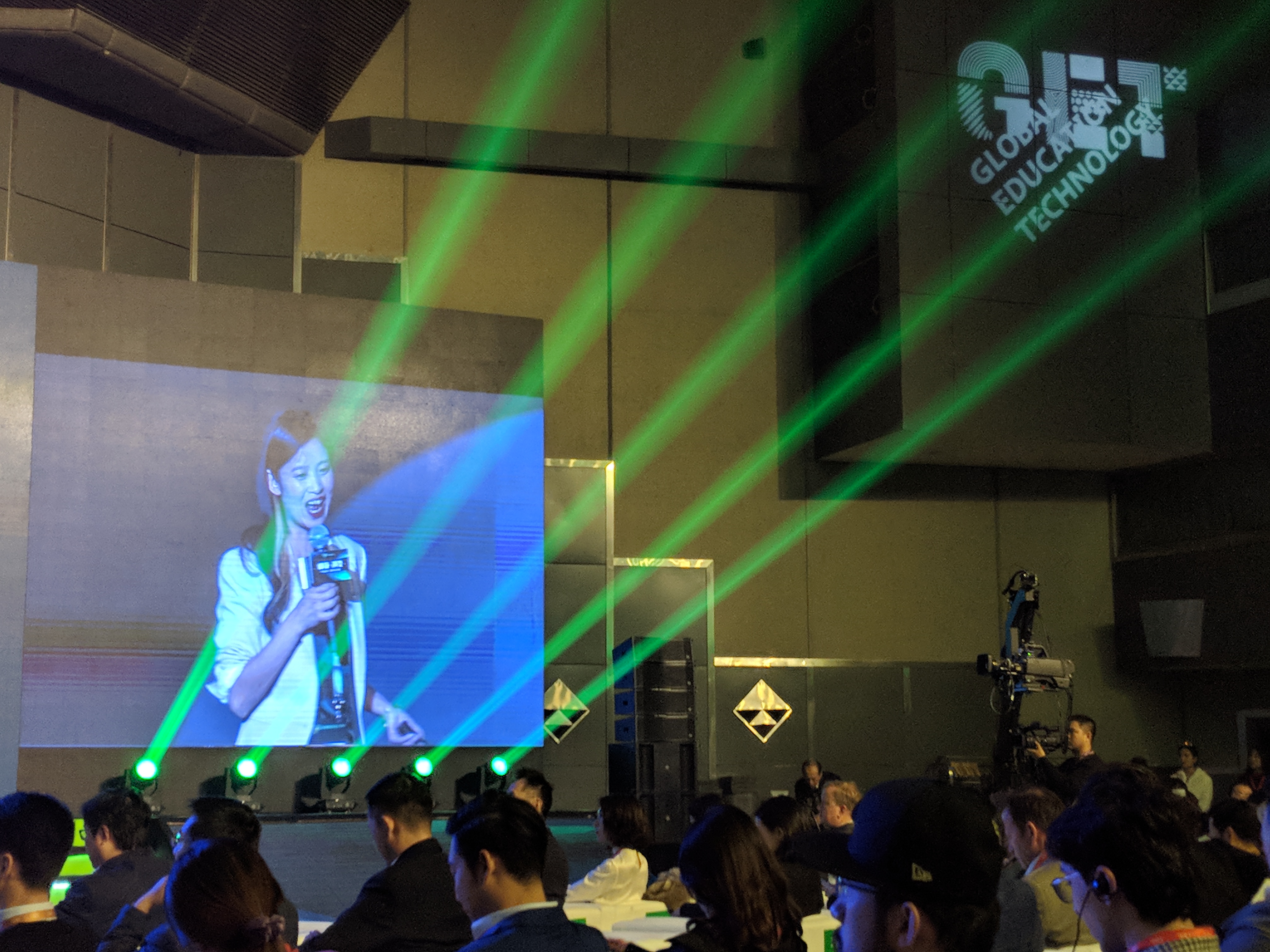 JMDedu's CEO and founder, Chujiu Mei, kicking off the Global Education Technology Summit this week.