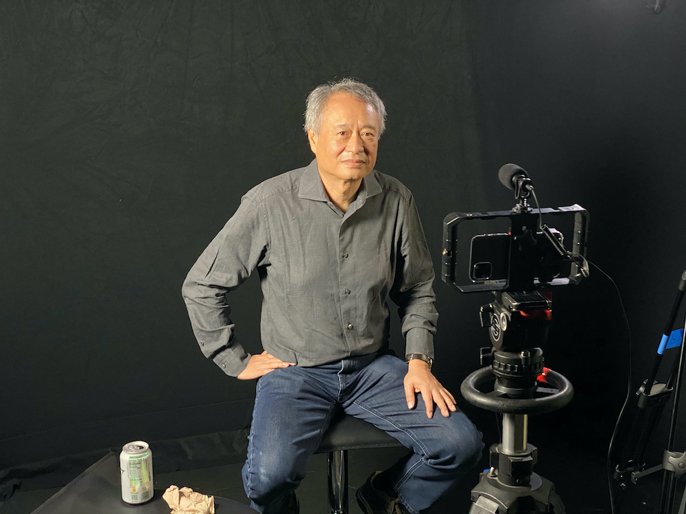 Director Ang Lee being interviewed for Film & TV Industry Essentials course. (Source: Yellowbrick)