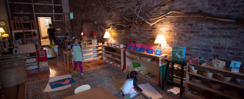 Kid-Tracking Sensors May Not Be the Wildest Thing About This Montessori Model
