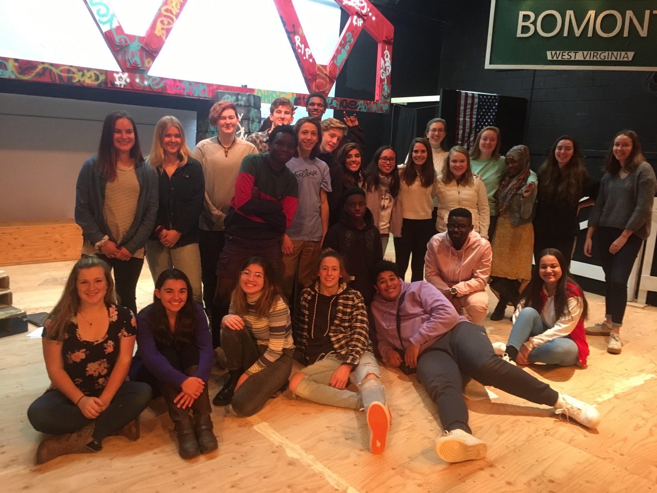 Connie Carter's students, Operation Breaking Stereotypes. Image credit: Soundtrap.