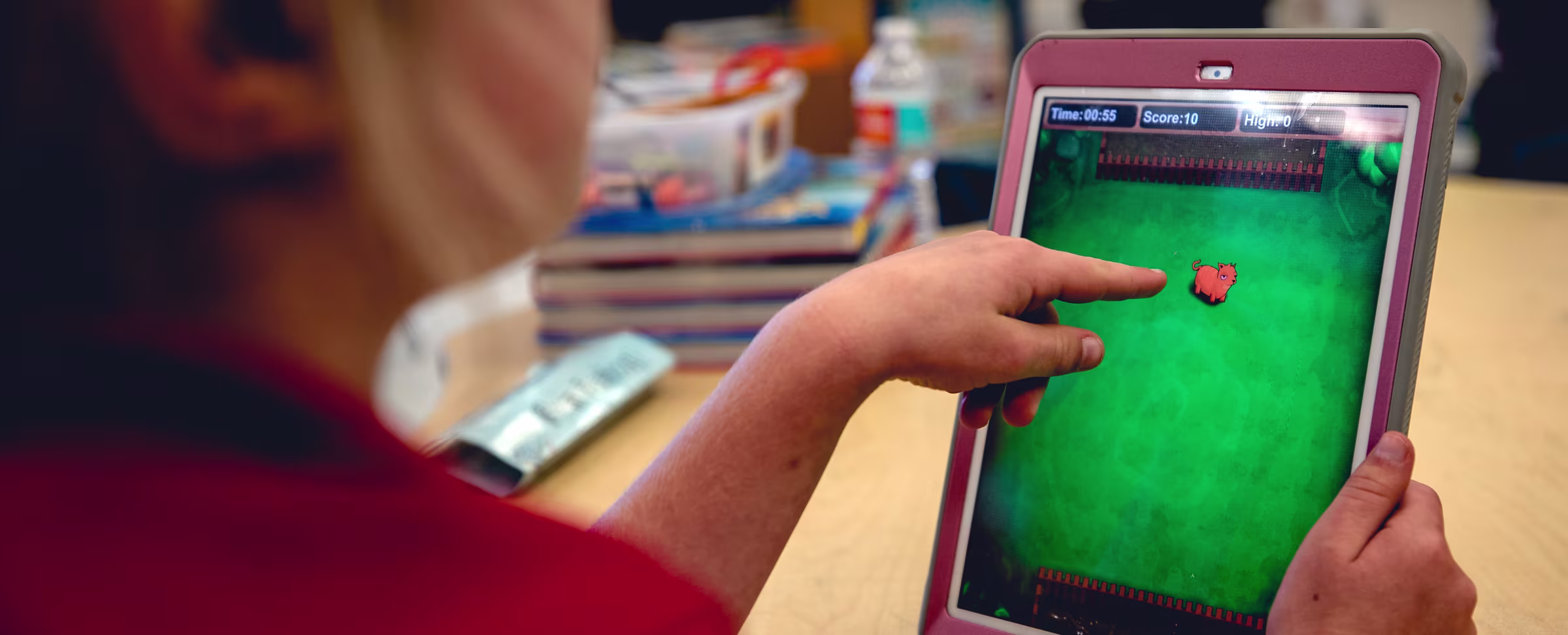How Tablet Games Can Teach Skills to Students with Visual Impairments