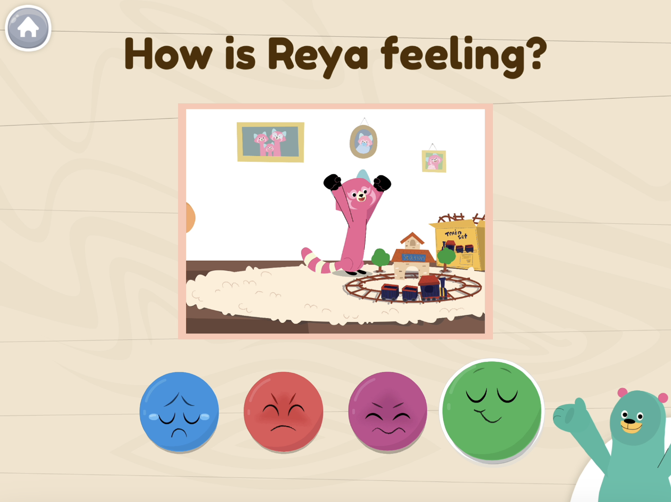 Reya helps users explore their feelings through storytelling.