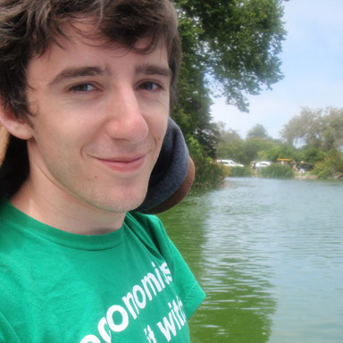 Andrew Sutherland (circa 2011), Quizlet founder and chief technology officer. (Photo source: Quizlet )