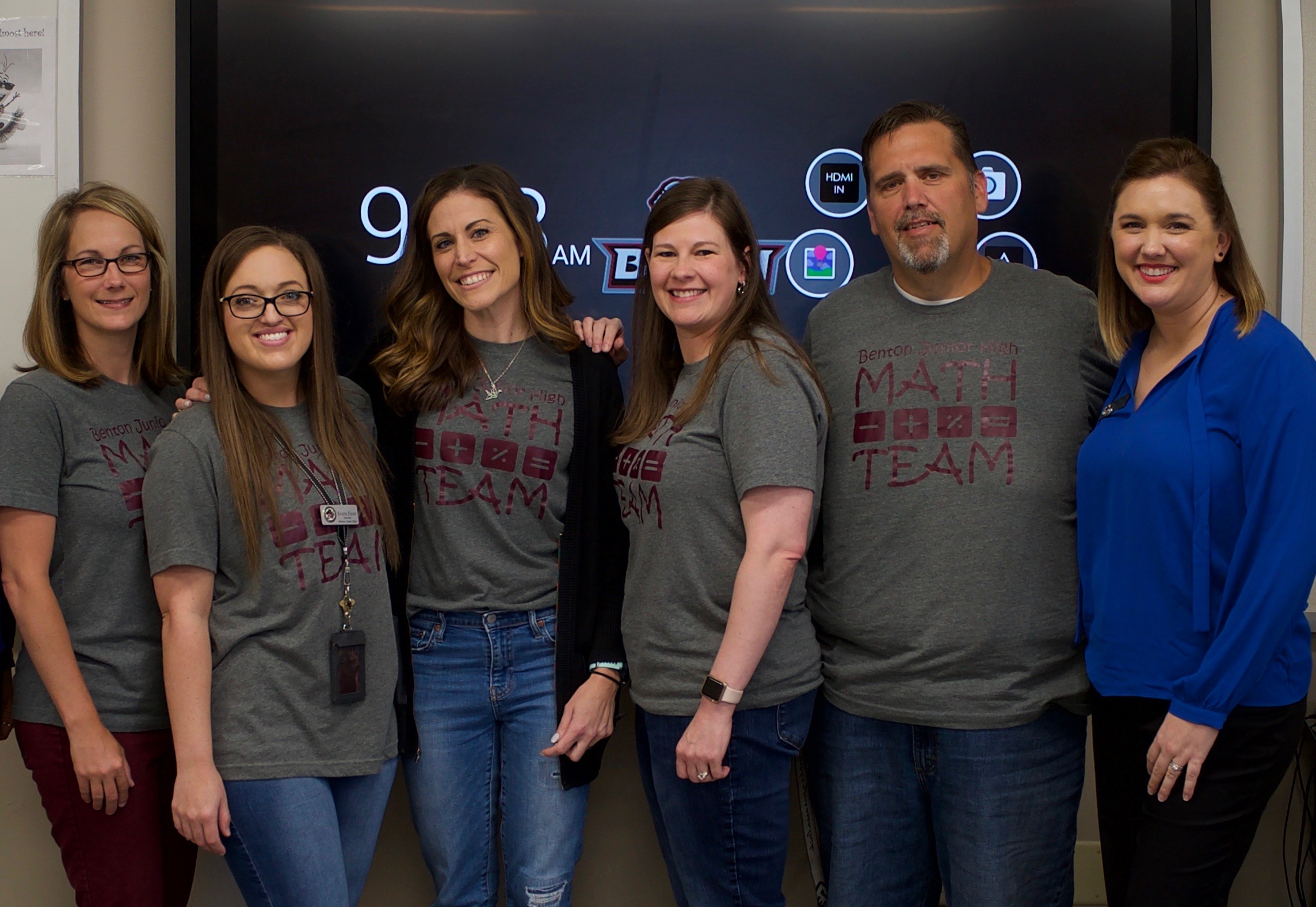 Benton Jr. High's Math Team PLC uses digital tools to discuss data weekly. (Credit: Edulastic)