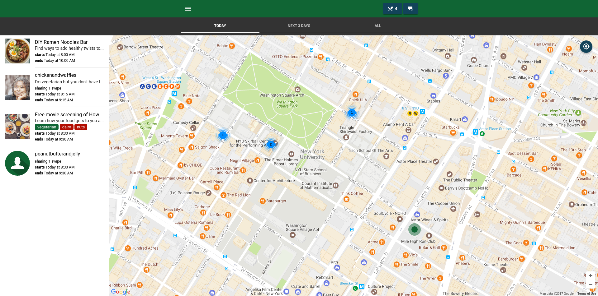 Jon Chin’s Share Meals app. Source: Course Hero.