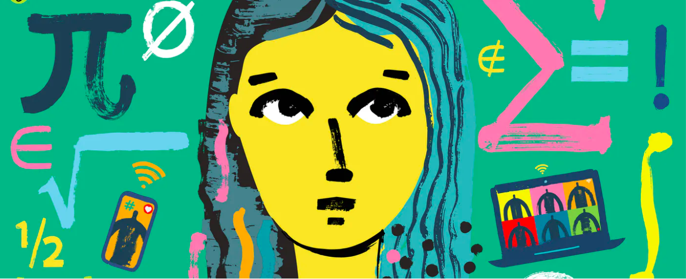 illustration of girl