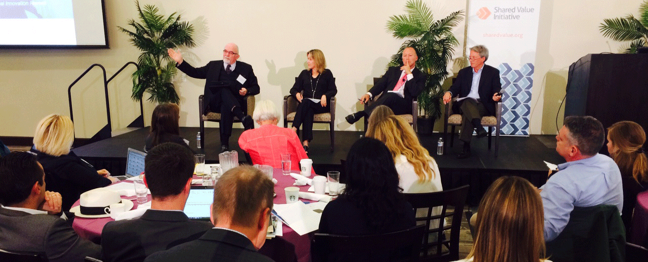 Dr. James Appelgate, Karen Cator, Dean Florez, Eric Nee (photo by Matthew Wilka)