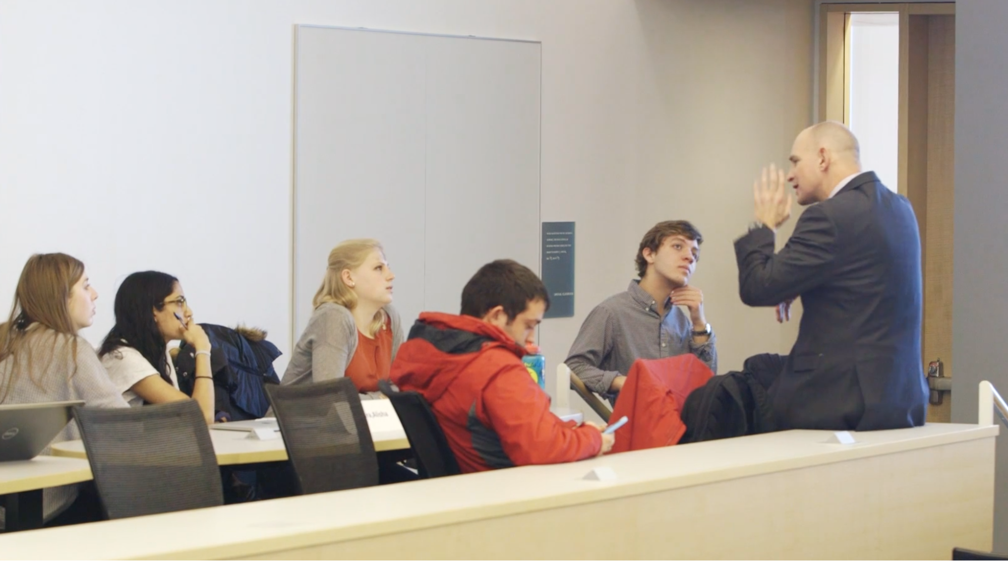 Professor John Branch and students. Source: Course Hero.