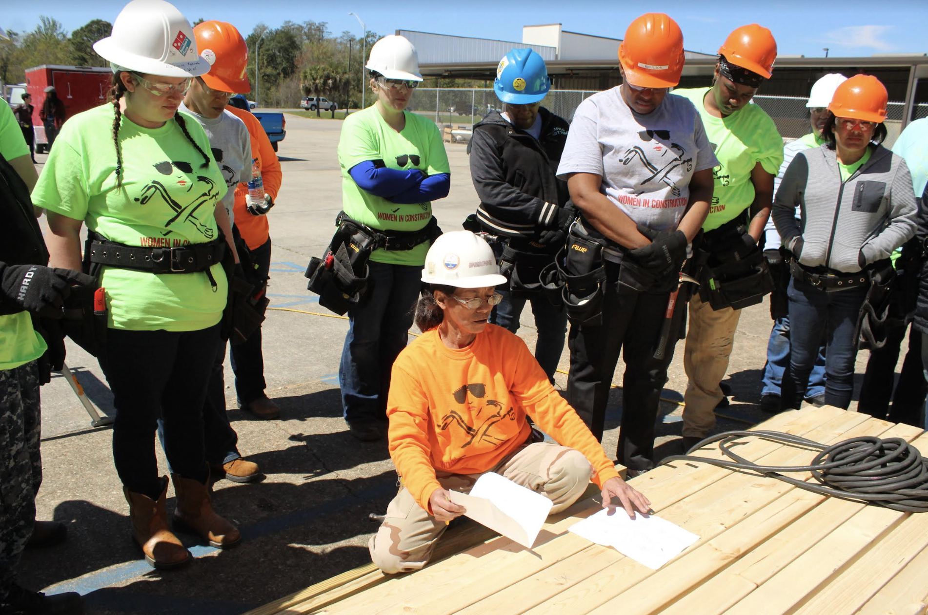 Women in Construction uses a curriculum that offers nationally recognized credentials. Photo courtesy of Moore Community House.