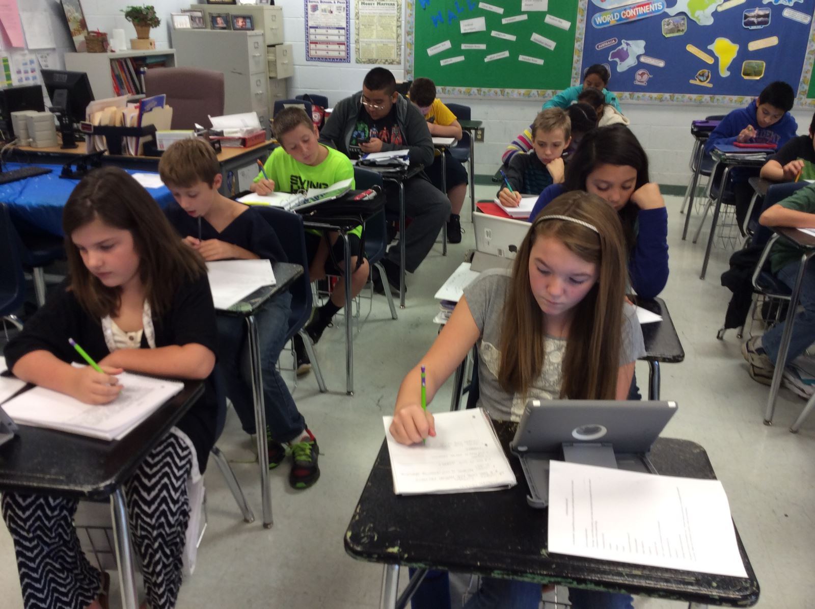Students at Polk School District get their tech on.