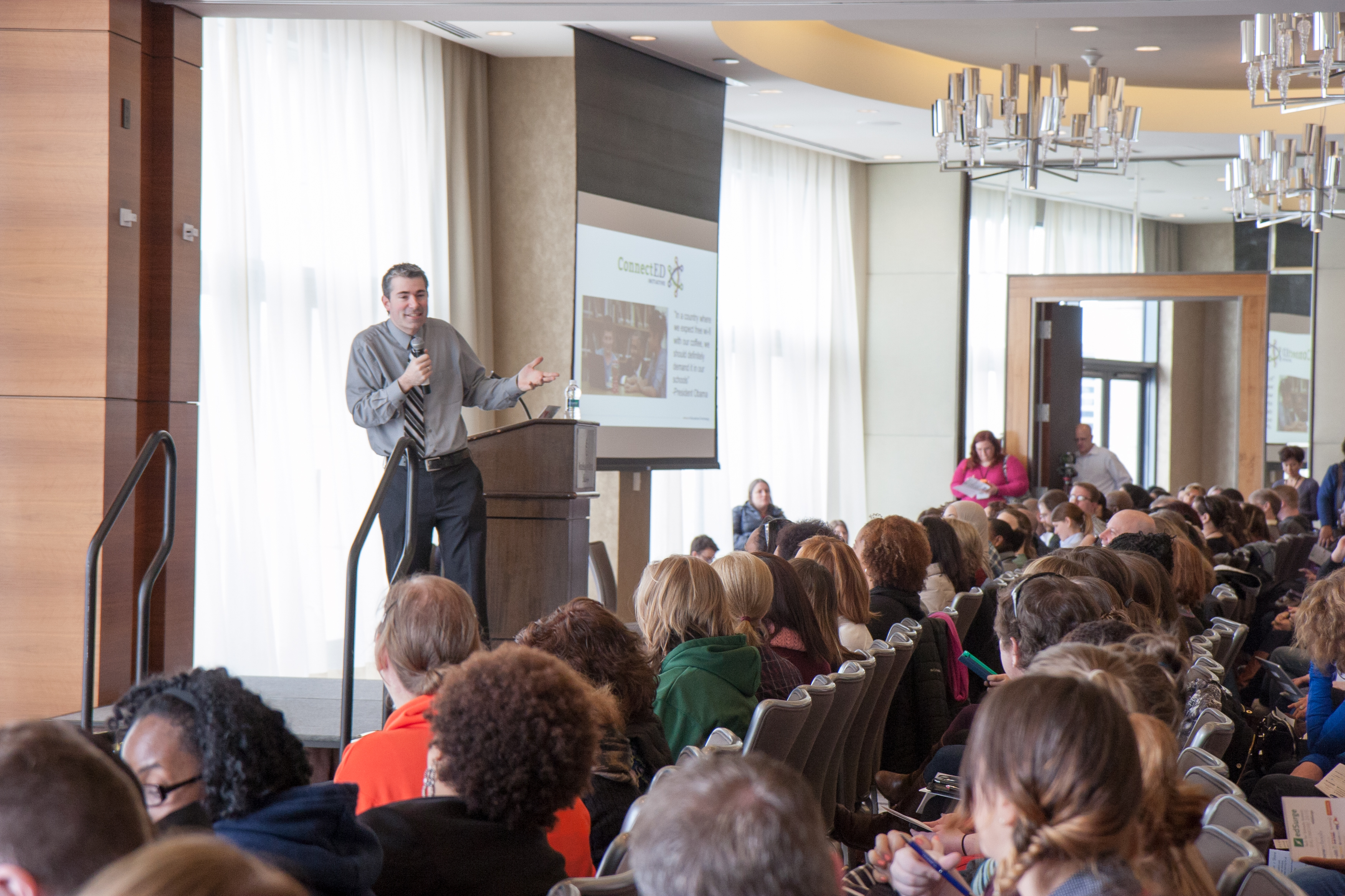 A packed house for RIchard Culatta, director of the office of technology at the Dept. of Education.