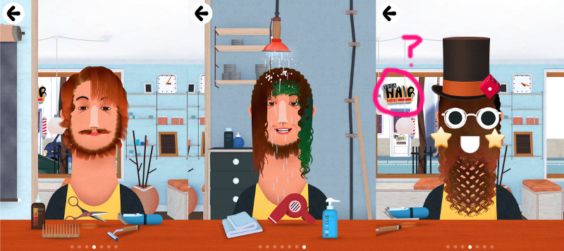 In a bold narrative twist, you play the owner of a rival Hair Salon, scheming to undercut the famous Toca Hair Salon across the street with your daring hairstyles.
