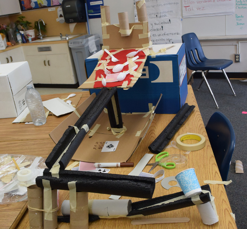 A runner-up machine with a marble run of 3.5 seconds