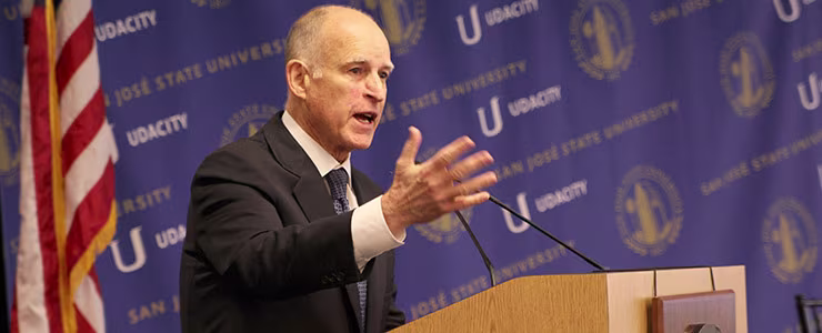 Governor Jerry Brown, Udacity Announce Pilot Program for $150 Classes
