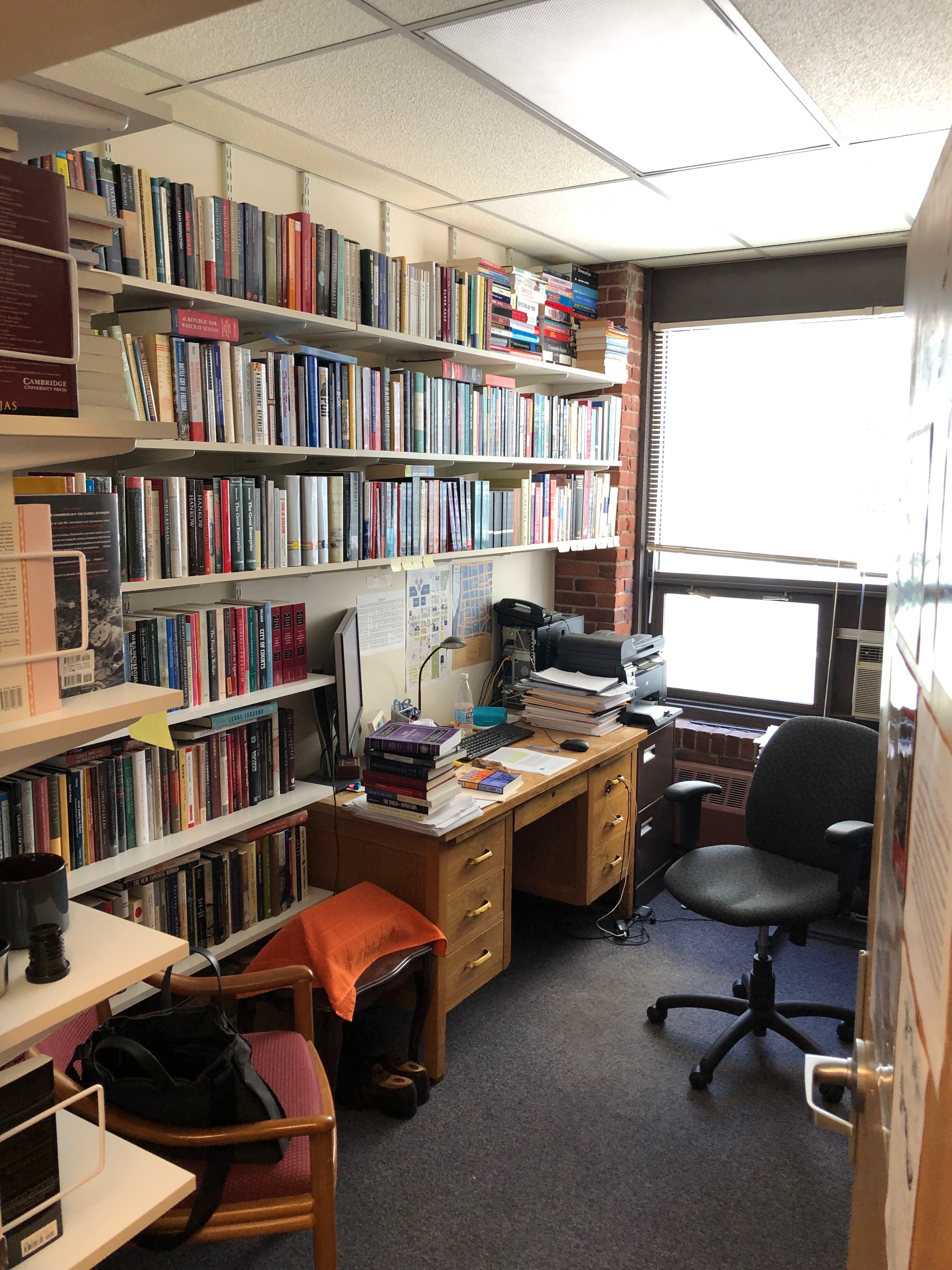 For Philip Thai, an assistant professor of history at Northeastern University, his office is a crucial place to get his work done. "I’m not saying we should stand on tradition," he says, but "what are these solutions trying to solve?"