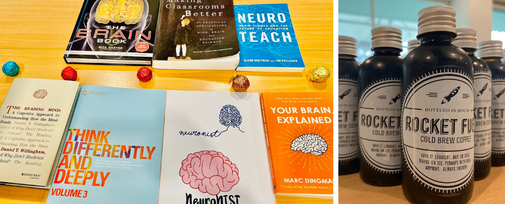The table during a NeuroNIST meeting (Credit: Kristin Simmers)