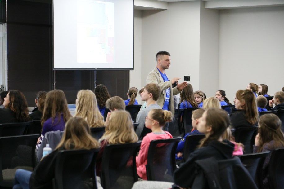 Student Powered Conference Keynote Speaker Brad Scherer, Image Credit: Angie Kalthoff