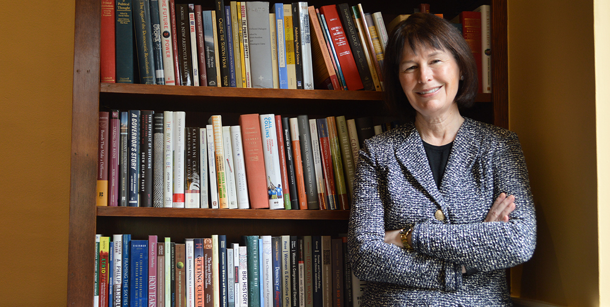 Dominican University of California President Mary B. Marcy (Photo credit: Sydney Johnson)