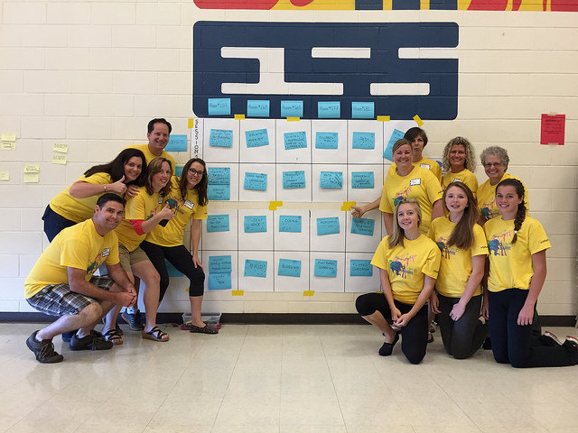 The Facilitating Team at #edCampBarrie 2014 (Flickr)