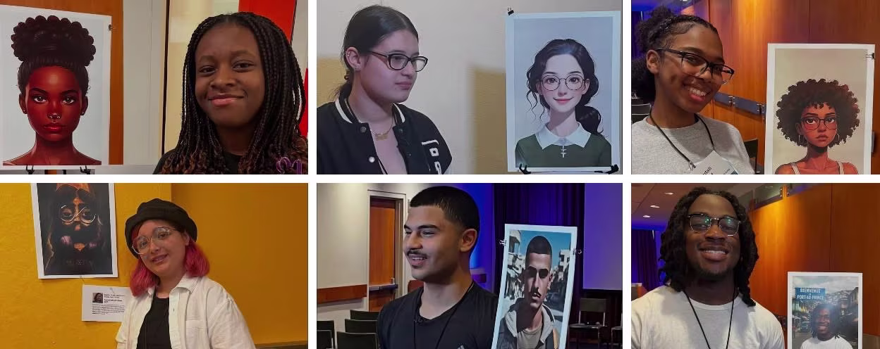 Me, Myself, and AI: Student Artists Wrestle with AI’s Promise and Peril