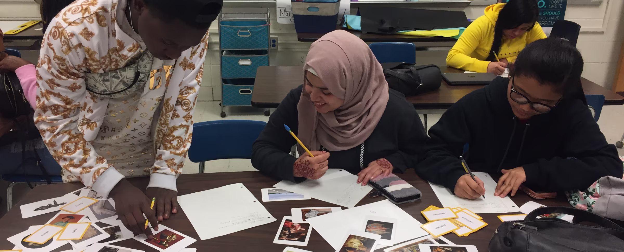 Art Exhibit Lets High School Immigrants Share Stories of Hardship and Hope