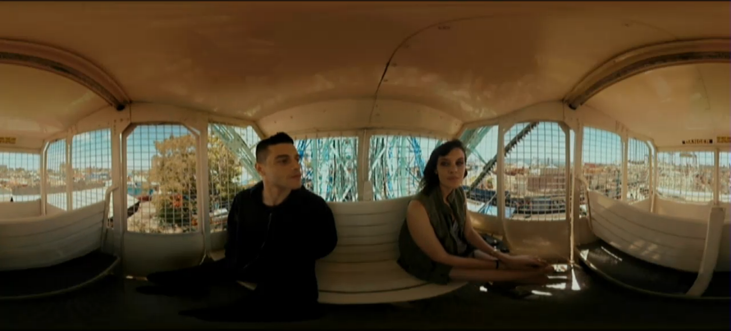 Scene from Livio Sanchez's Mr. Robot VR Episode