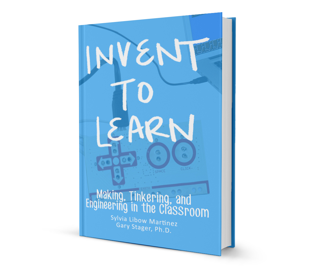 Read more about the classroom maker movement in Martinez's " Invent To Learn: Making, Tinkering, and Engineering in the Classroom ."