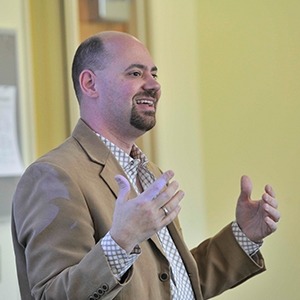 Patrick McGrain runs the criminal justice studies program at Gwynedd Mercy. Photo courtesy of GMercyU.